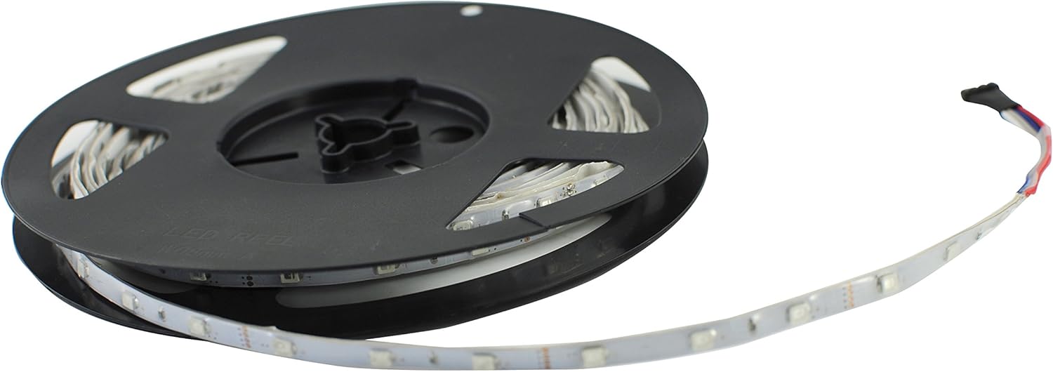 BSOD 5mm PCB 3528 RGB LED Strip DC12V 300leds/5M LED RGB Ribbion Tube Waterproof 25LM/LED LED Tape Light