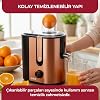 Sinbo SJ-3148 Katı Meyve Sıkacağı – 600W Motorlu, Paslanmaz Filtreli, Damlatmaz, Geniş Ağızlı Ev Tipi Sebze Sıkacağı