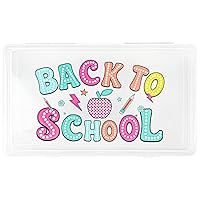 Vista 8 de Bolsas de regalo para lápices, bolsas transparentes, estuche transparente, bolsa de maquillaje, neceser de viaje, impermeable, organizador de PVC