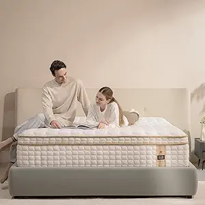 Full Size Mattress,12 Inch Hybrid Full Mattress in a Box with Memory Foam and Pocket Spring for Pressure Relief & Comfort Sleep & Zoned Support, Medium Firm,CertiPUR-US