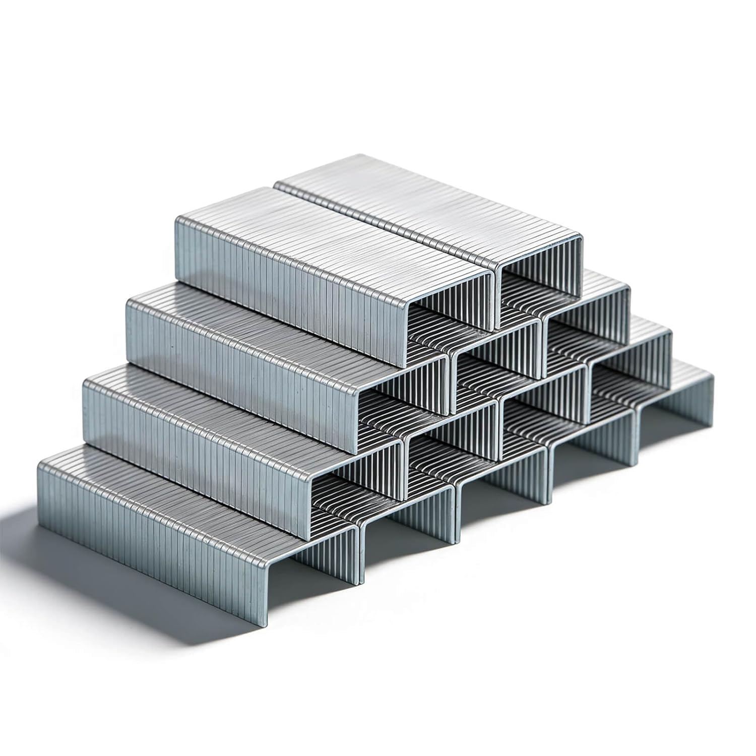 Standard Staples, General Purpose Staples 5000 Count 1/4 Inch Length (24/6), 25 Sheet Capacity, 5-Pack of 1000 (Silver)