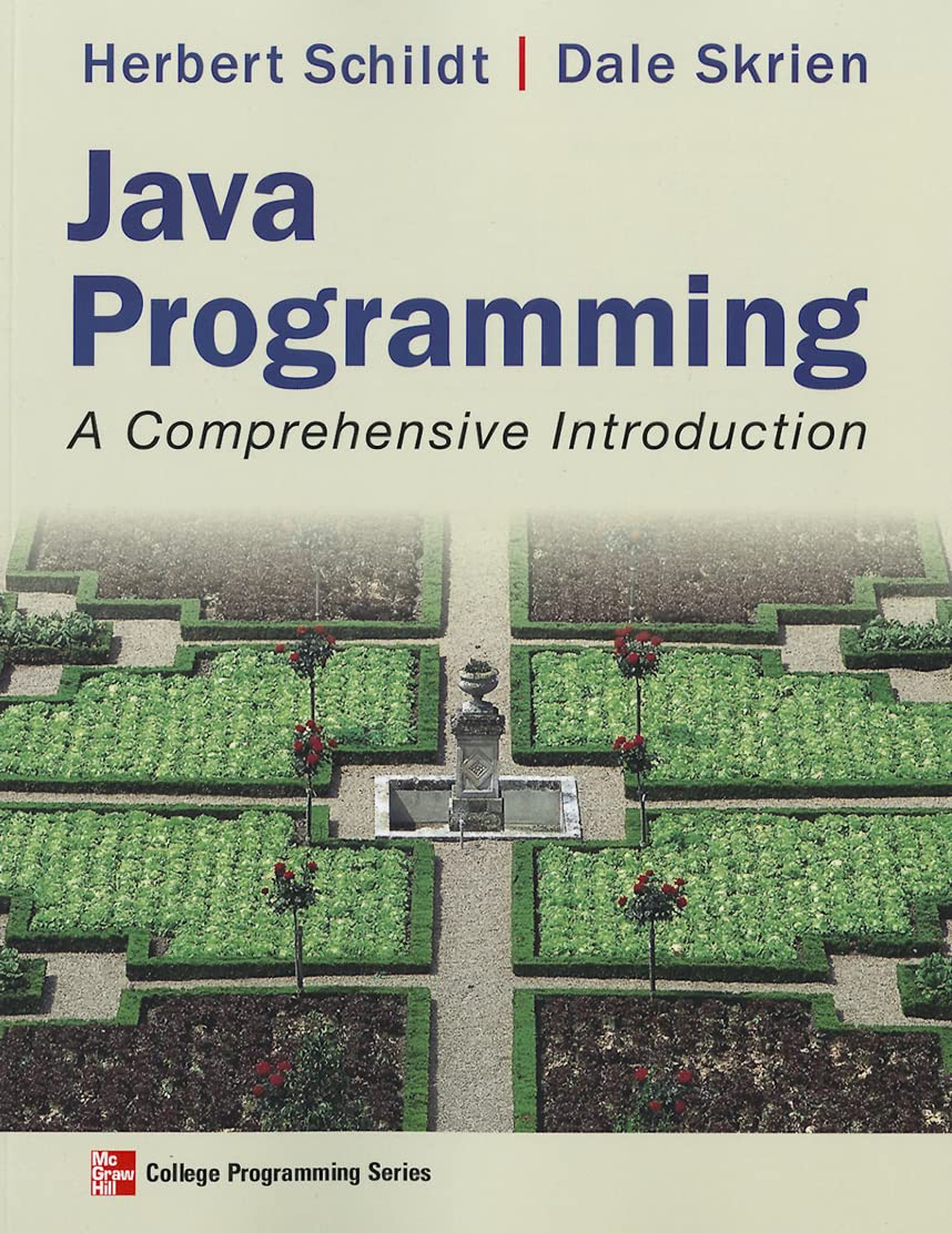 Java Programming: A Comprehensive Introduction: Schildt, Herbert ...