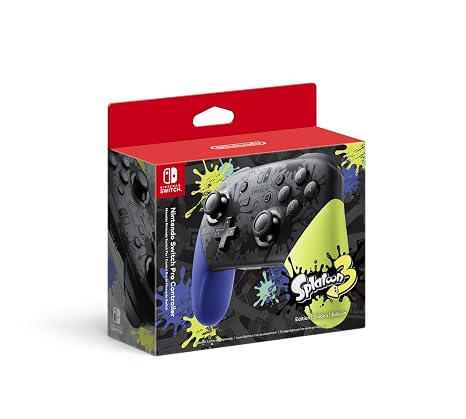 وحدة تحكم Nintendo SwitchTM Pro SplatoonTM الإصدار 3