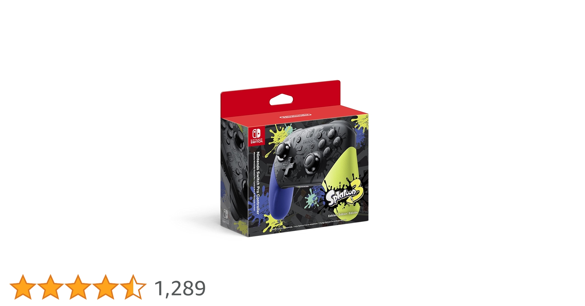 Nintendo Switch Splatoon 3 エディション+ proコン Amazon.co.jp: 【任天堂純正品】Nintendo Switch Pro