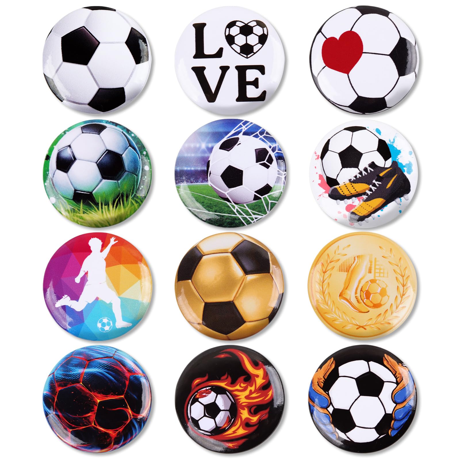 94-teiliges Fußball-Geburtstags-Set – Mit Tüten, Schlüsselanhängern, Armband, Tattoos & Mehr Für Mottopartys