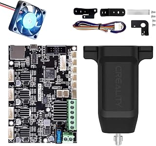 Creality Ender 3 / Pro / V2 Plug and Play CR Touch with 1.5m Extension Cable and 4.2.7 Silent Mainboard Accessories Upgrade Kit for Smart Auto Bed Leveling with TMC 2225 Drivers and 32Bit Processor