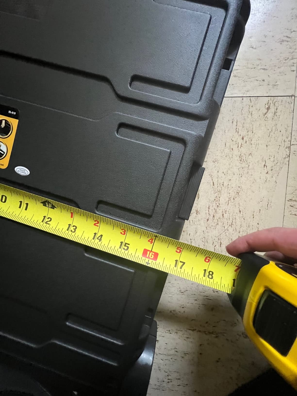 False size info: it is 17" NOT 18.5" stated/show on picture