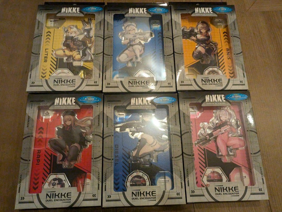 Amazon.co.jp: 勝利の女神 ニケ DUEL ENCOUNTER 1st ENTRY全種 G 