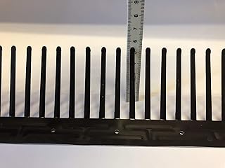 1m Traufkamm aus Alu braunanthrazit Aluminium Traufenkamm