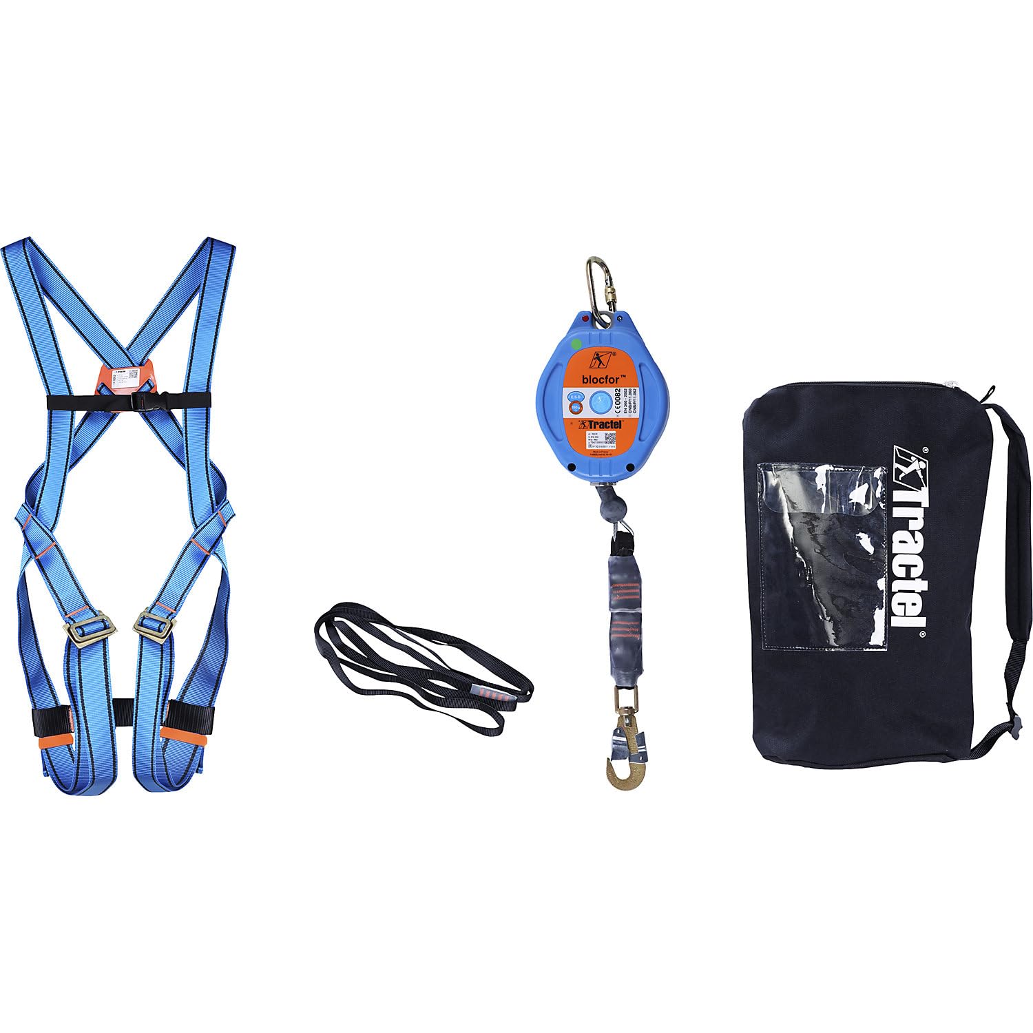 kaiserkraft | PSA-Fallschutz-Set Standard 7/19 | Tragfähigkeit 150 kg, S