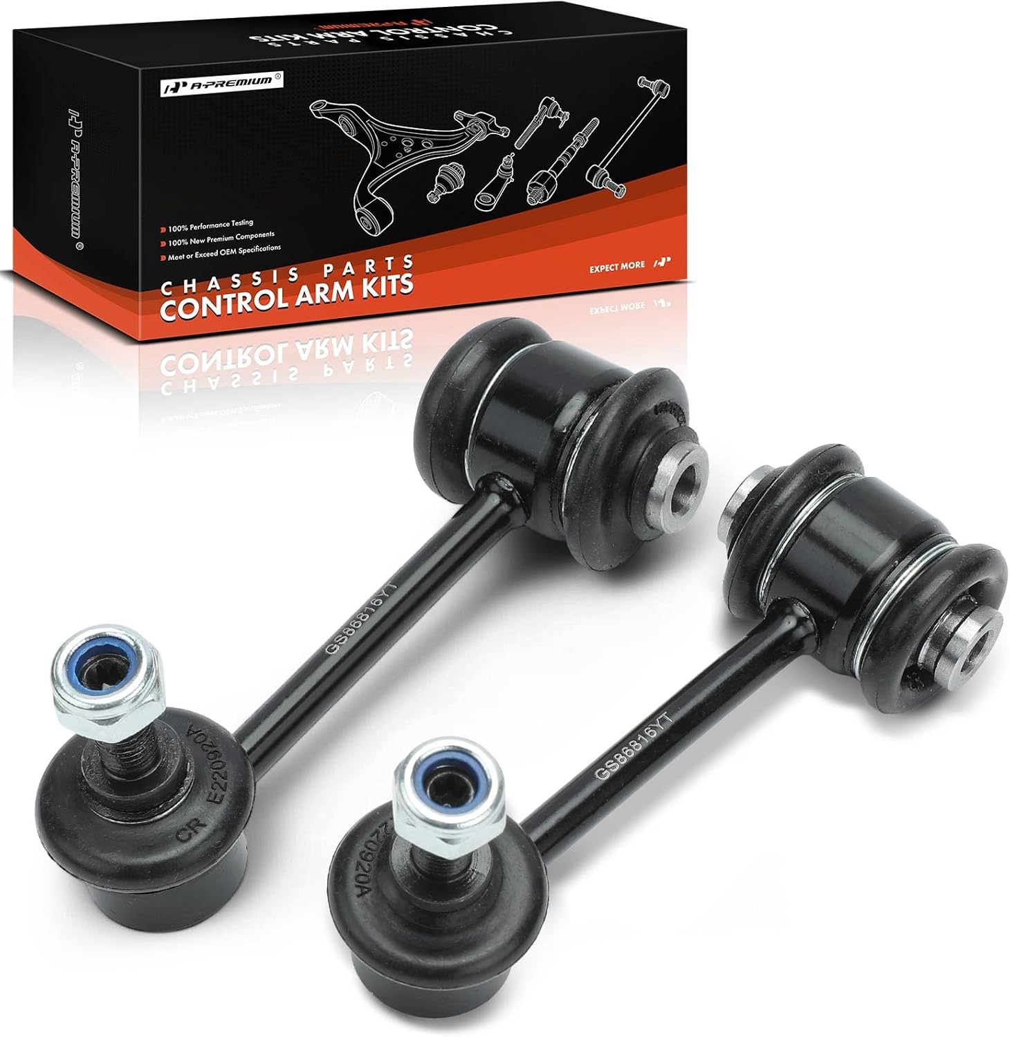 A-Premium 2 x Rear Sway Bar Links Stabilizer Bar Links, Compatible with Lexus IS300 2001 2002 2003 2004 2005