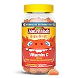 Nature Made Kids First Vitamin C Gummies, Dietary Supplement for Immune Support, 110 Gummies, 110 Day Supply