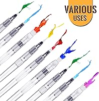 Vista 3 de Juego de 26 bolígrafos de pintura de retoque recargables, kit de reparación de pared rellenable para retoques interiores a paneles de yeso