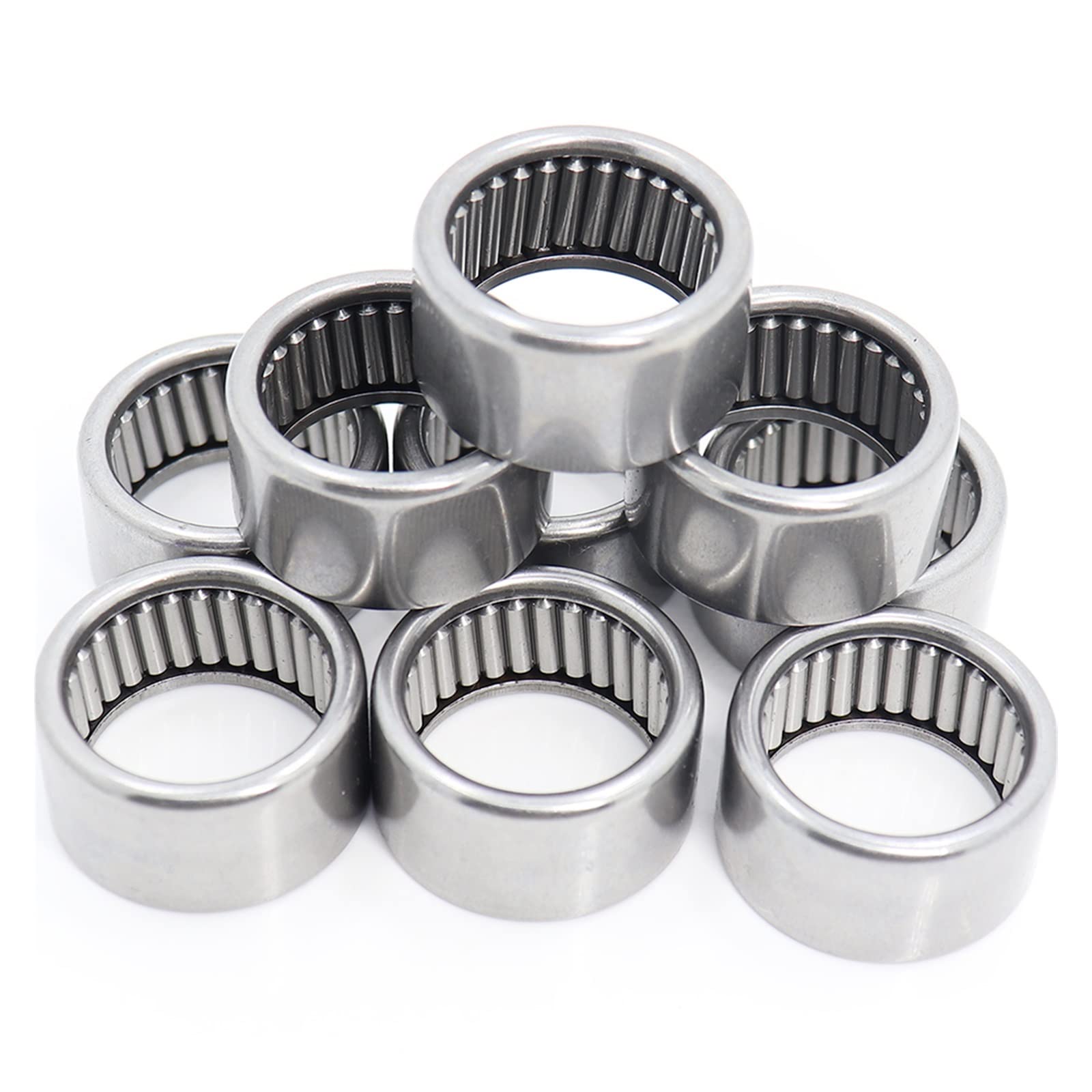 RFXOGTYFZ 5Pcs 942/40 Bearing 40x50x32mm Full Complement Drawn Cup Needle Roller Bearings with Open Ends FY405032