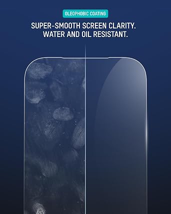 Mous Anti-Blue Light Screen Protector Compatible with iPhone 17, Shatterproof