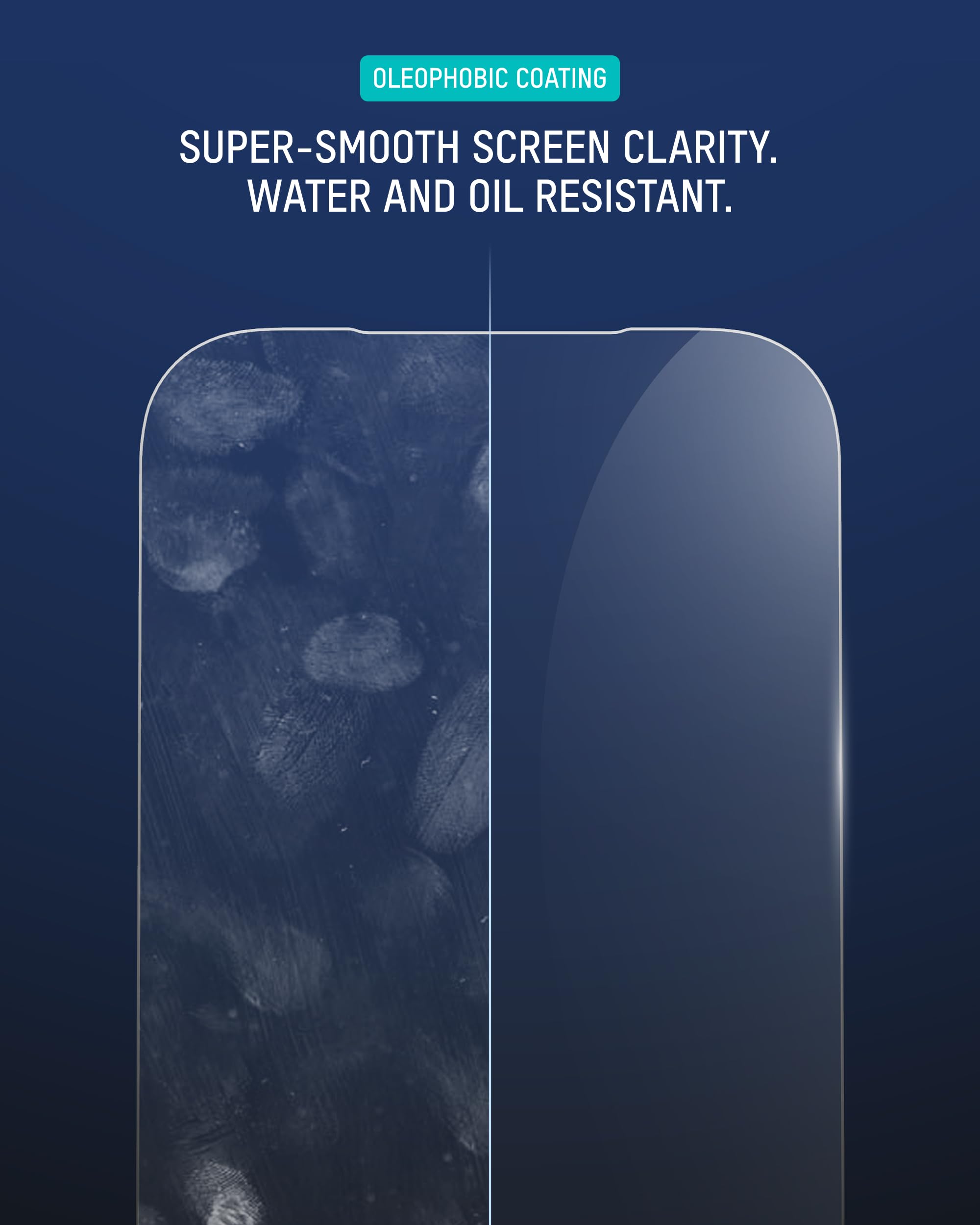 Mous Anti-Protector de Pantalla Luz Azul compatible con iPhone 17 Pro, Irrompible