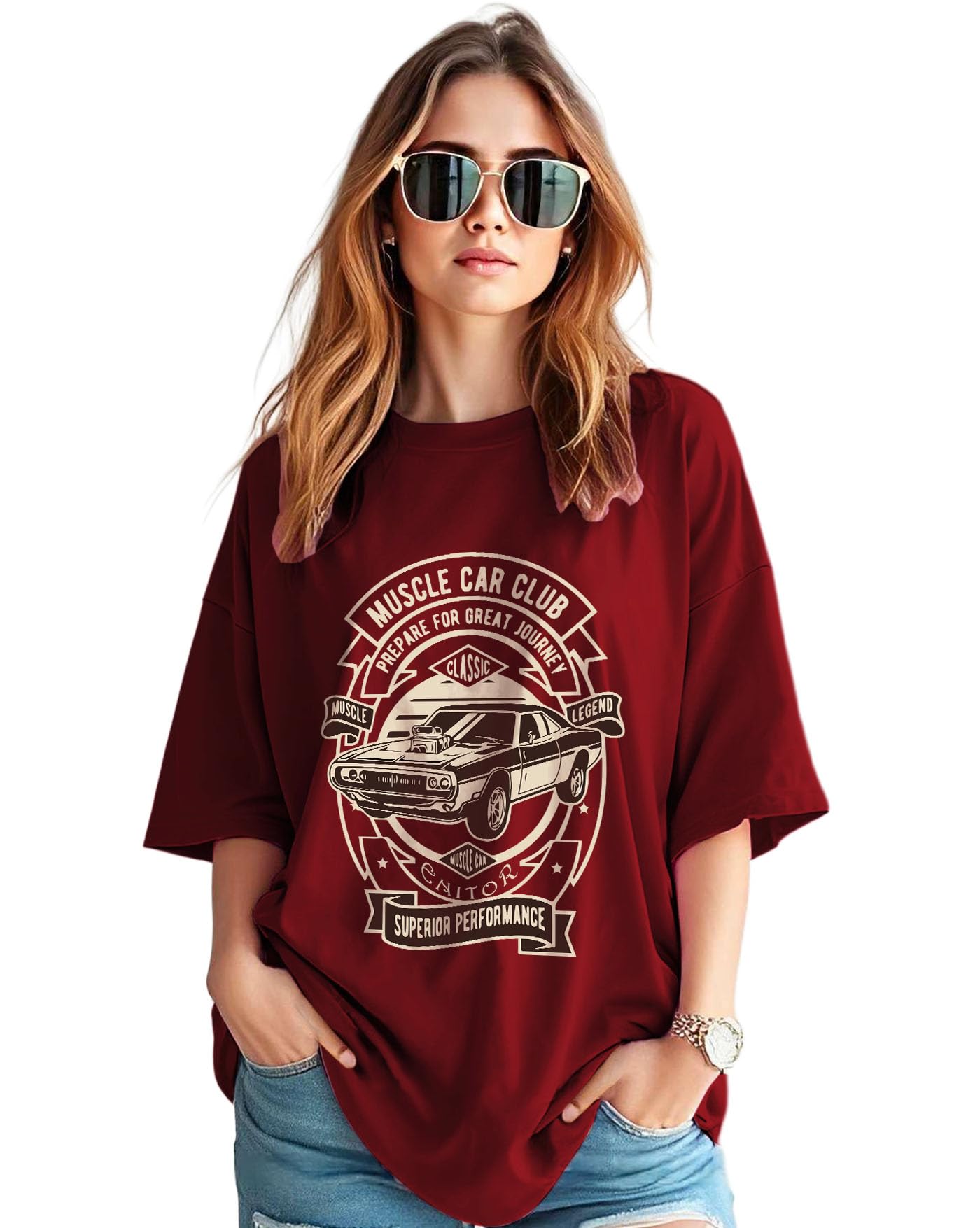 Oversized T-Shirts Womens || Printed Tshirt for Women