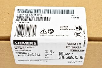 6ES7155-6AU01-0CN0ET 200SP, PROFINET 2-Port Interface Module 6ES7 155-6AU01-0CN0