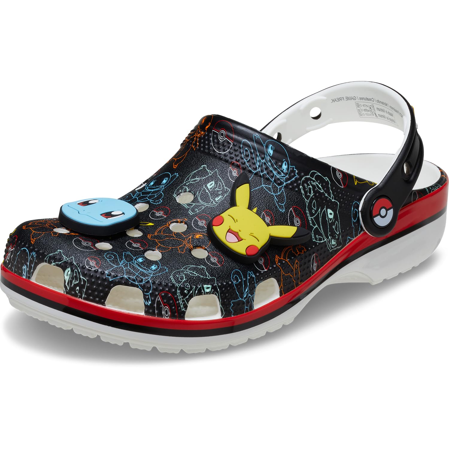 Crocs Unisex-Adult Classic Pokemon Clog, Clogs for Men and Women