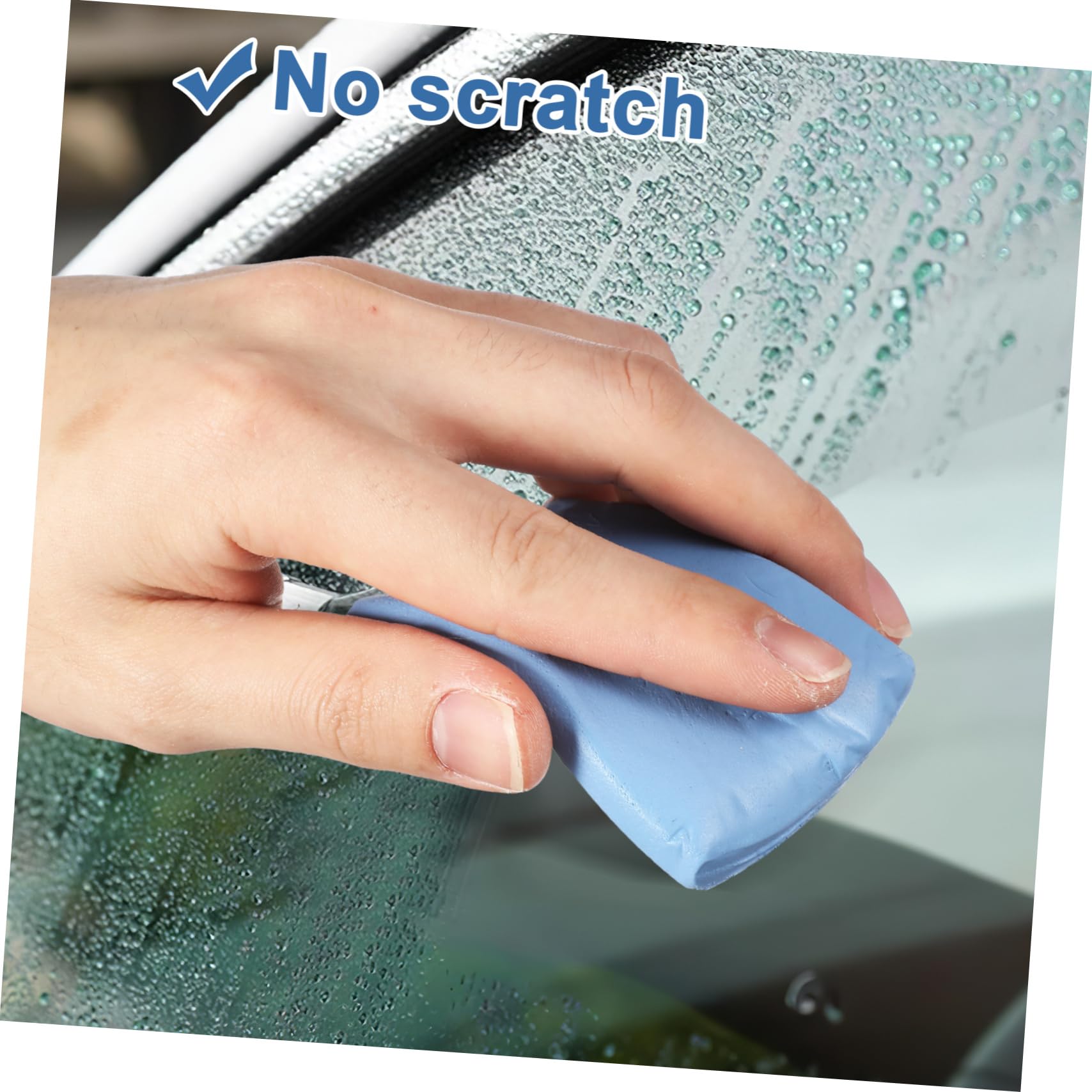 MAGICLULU Reinigungsknete für Autowäsche Kratzfrei für Fahrzeugoberflächen und Felgen Glatte Textur 400g