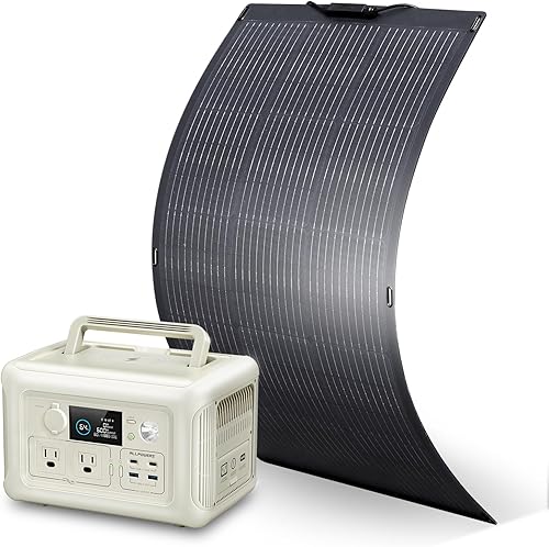 Miniatura 13 de ALLPOWERS Estación de energía portátil de 600 W, batería de reserva LiFePO4 de 299 Wh, generador solar R600 (pico de 1200 W), banco de energía solar