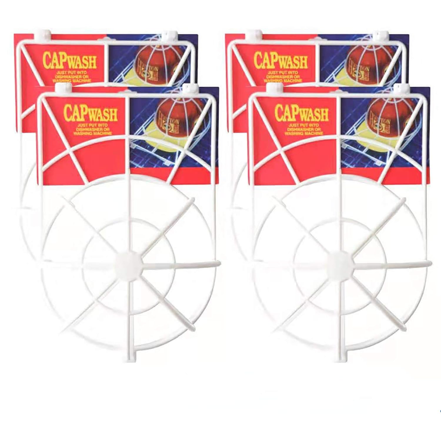 Hat Washer, 4 Pack Baseball Cap Hat Cleaner ProtectorBall Cap Washing