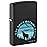 Zippo Buck Wear Use Your Outside Voice Design Black Matte Pocket Lighter