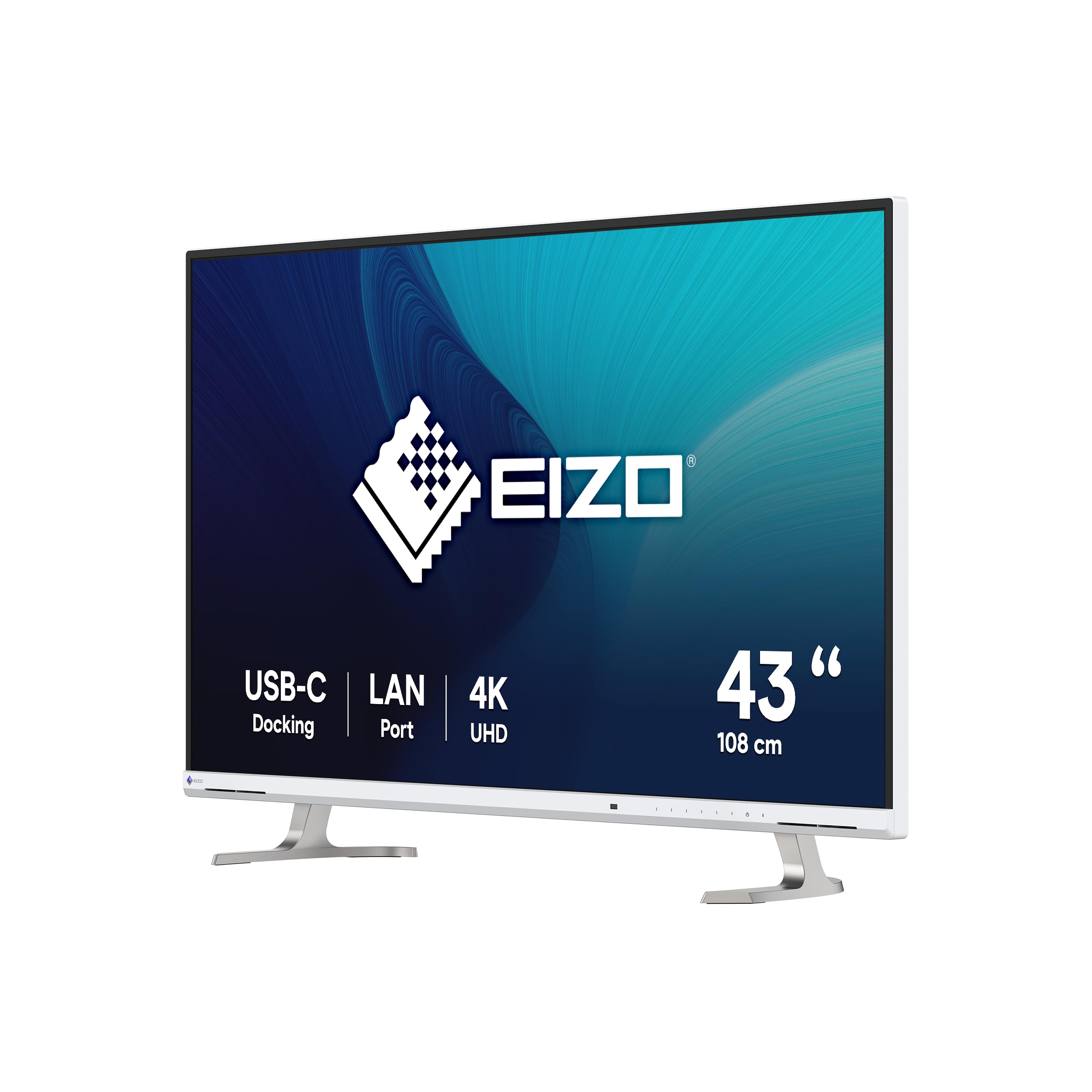 Amazon.co.jp: EIZO 大画面モニター | FlexScan EV4340X-WT | 42.5型4K
