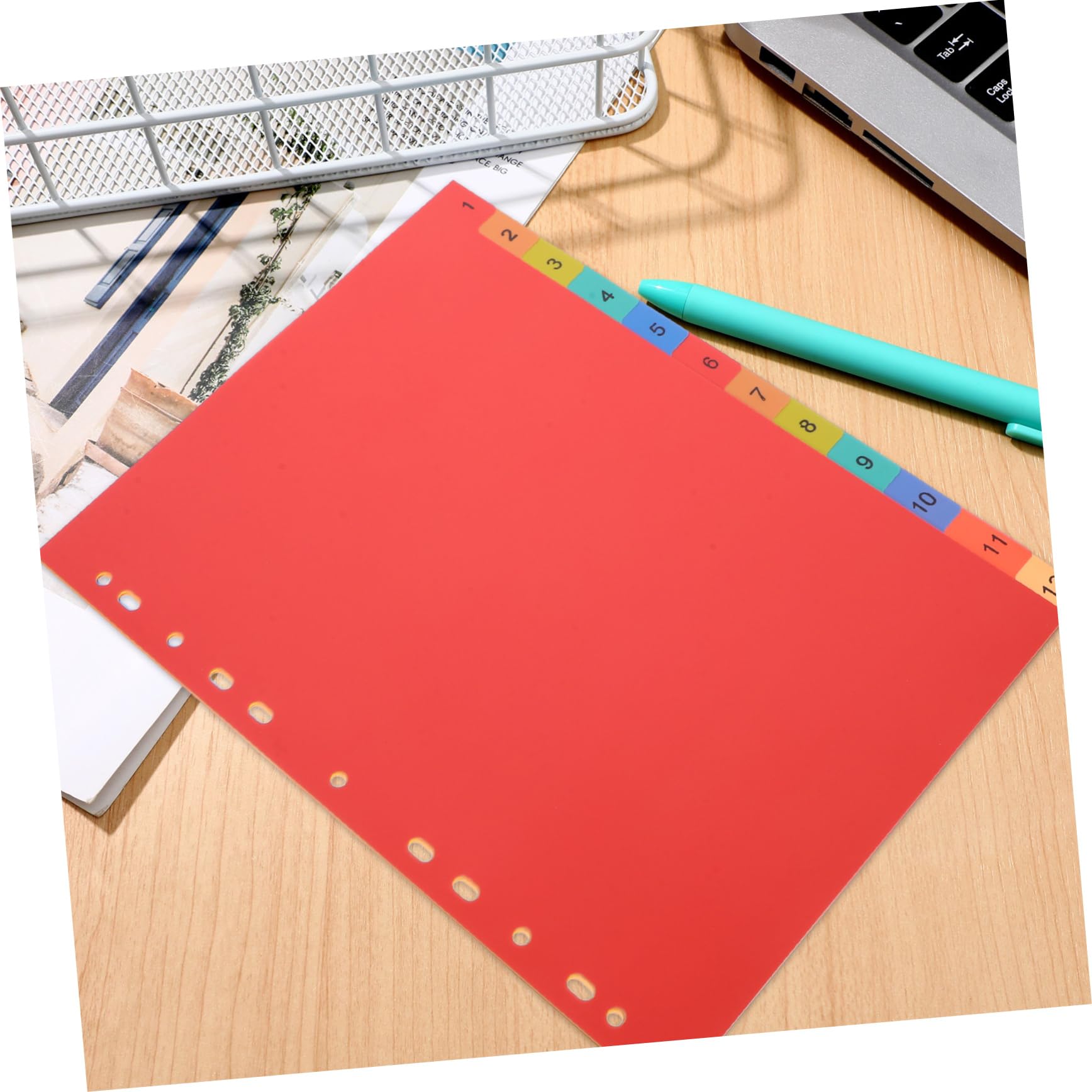 留子ページ Amazon | KICHOUSE バインダー用仕切り ページマーク付き