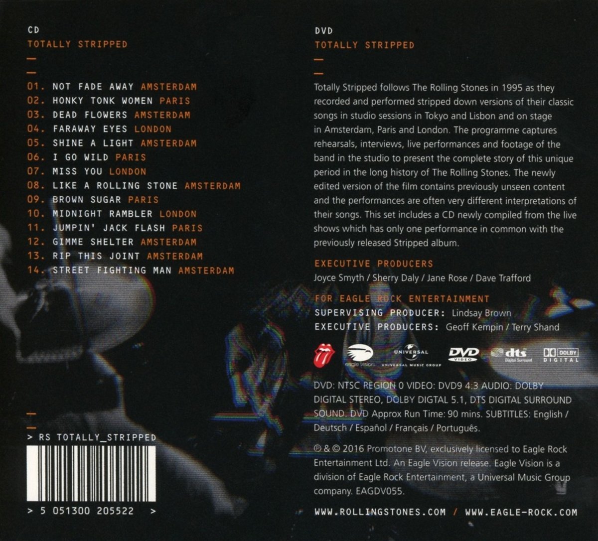Image secondaire de The Rolling Stones - Totally Stripped : DVD et CD Concert