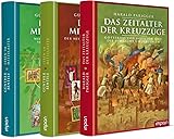 Das Mittelalter im Paket: Leben im Mittelalter - Weise Mönche und ein verkauftes Wunder | Leben im Mittelalter - Der Meister und der Aufstand der Zünfte | Das Zeitalter der Kreuzzüge
