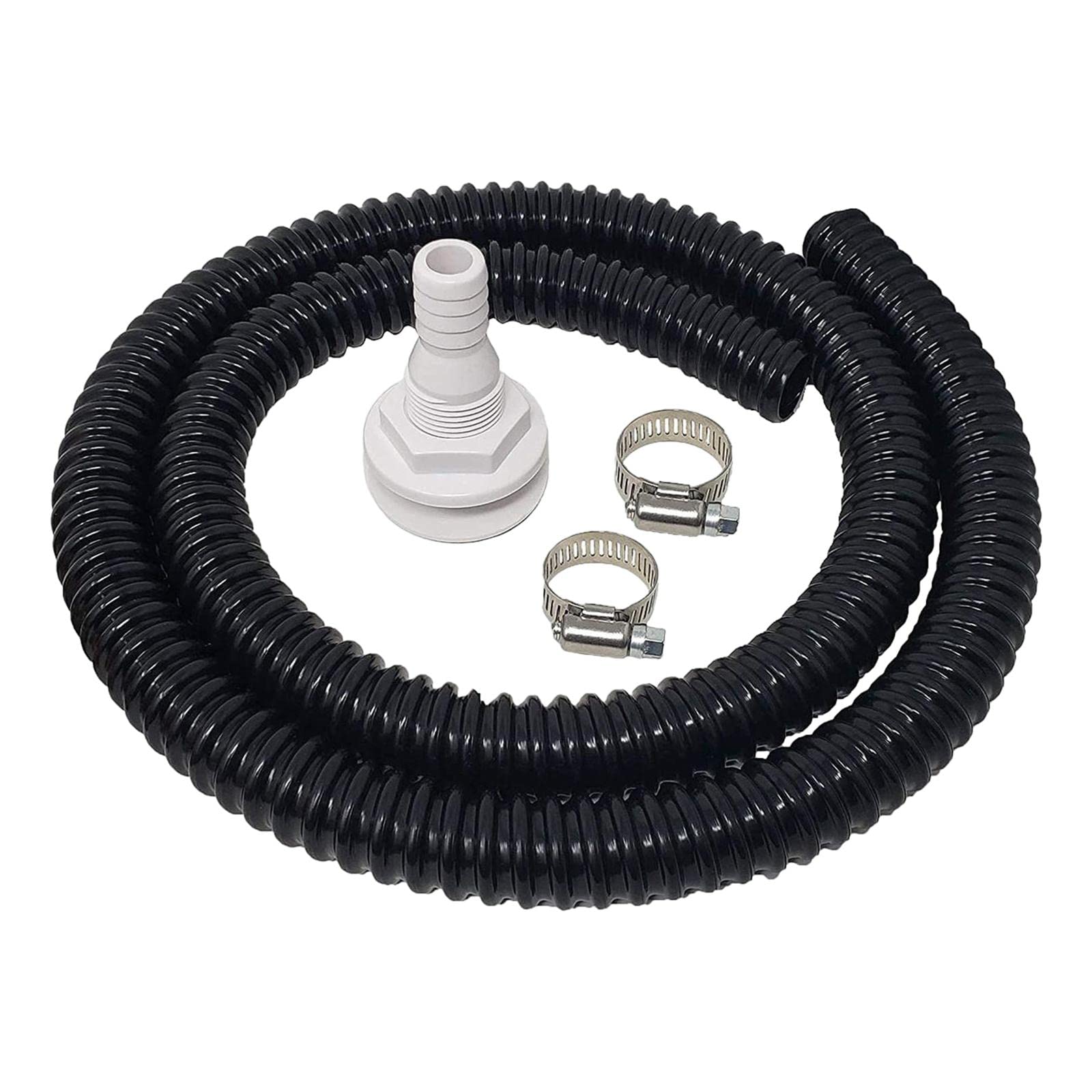 Kit d'installation de Pompe de cale, Tuyau de Pompe de PVC de 6 Pieds de Long pour Bateaux, Prises 29mm