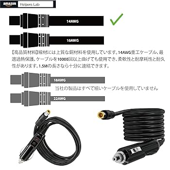 Amazon.co.jp: DC7909 8mmポートを備えた12V 24V車載充電器で