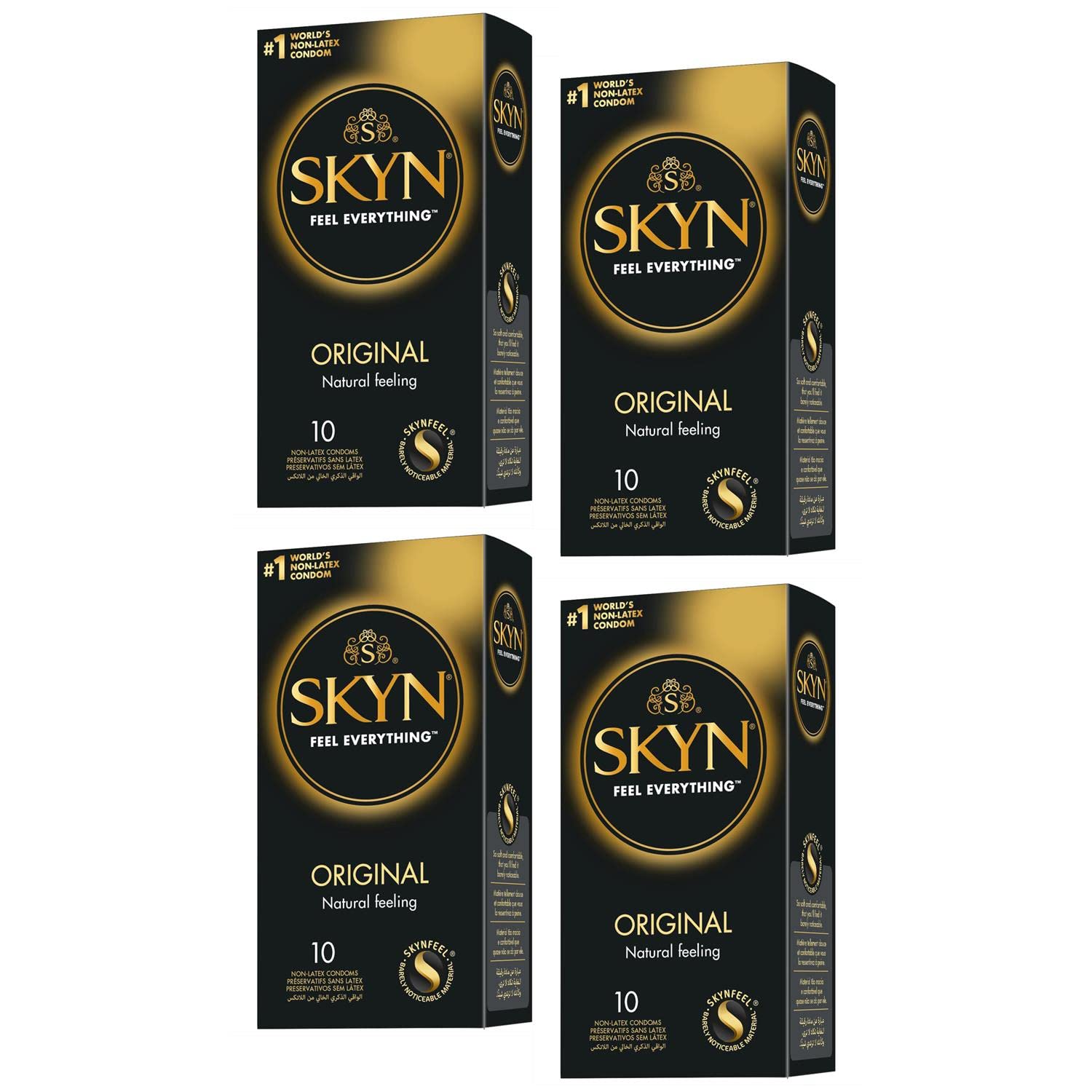 Skyn - Confezione da 40 riservativi Senza lattice Originale - Natural Feeling