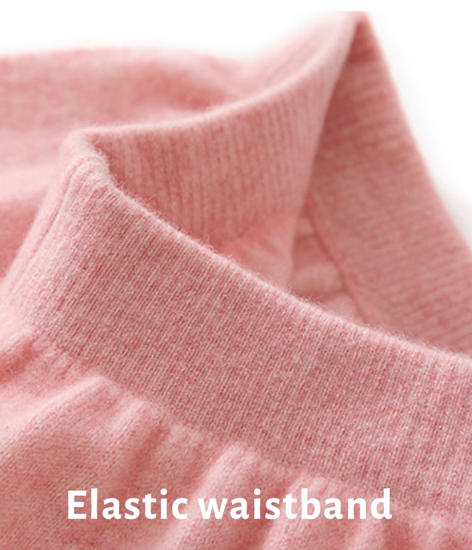 Pantalones térmicos 100% Cachemira para Mujer, Suaves, cálidos, Ropa Interior térmica