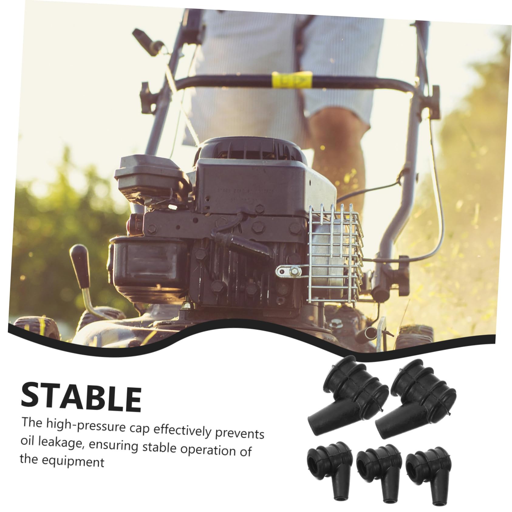 YARNOW Accessori Per Trattore Ricambi Trattore 25 Pcs Tosaerba Motosega Accessori Presa Candele Del Motore Candele Per Autoveicoli Generatore Elettrico e io Fouler
