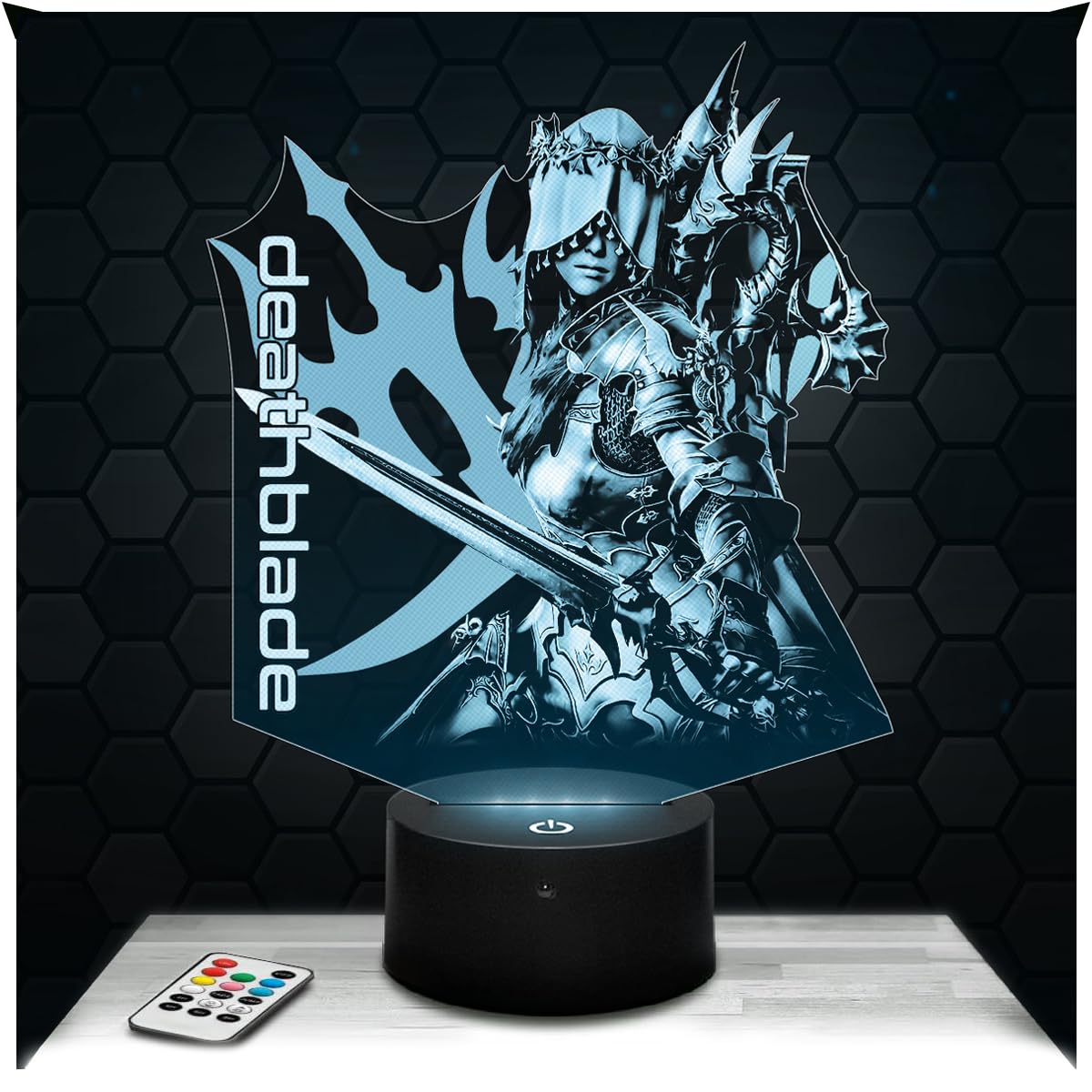 Lampephoto.fr - Deathblade Lost A 3D Lamp Boy's Room Decoration Gaming Gamer Video Games Gift idea Soft Light Night Light Office Decoration. Original Christmas, Gift idea for Teenagers, Merchandising