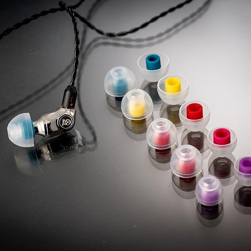 Miniatura 5 de SpinFit CP100 para IEM - M - Eartips de silicona patentadas para reemplazo ajuste seguro y comodidad suprema 2 pares para diámetro de boquilla de 45
