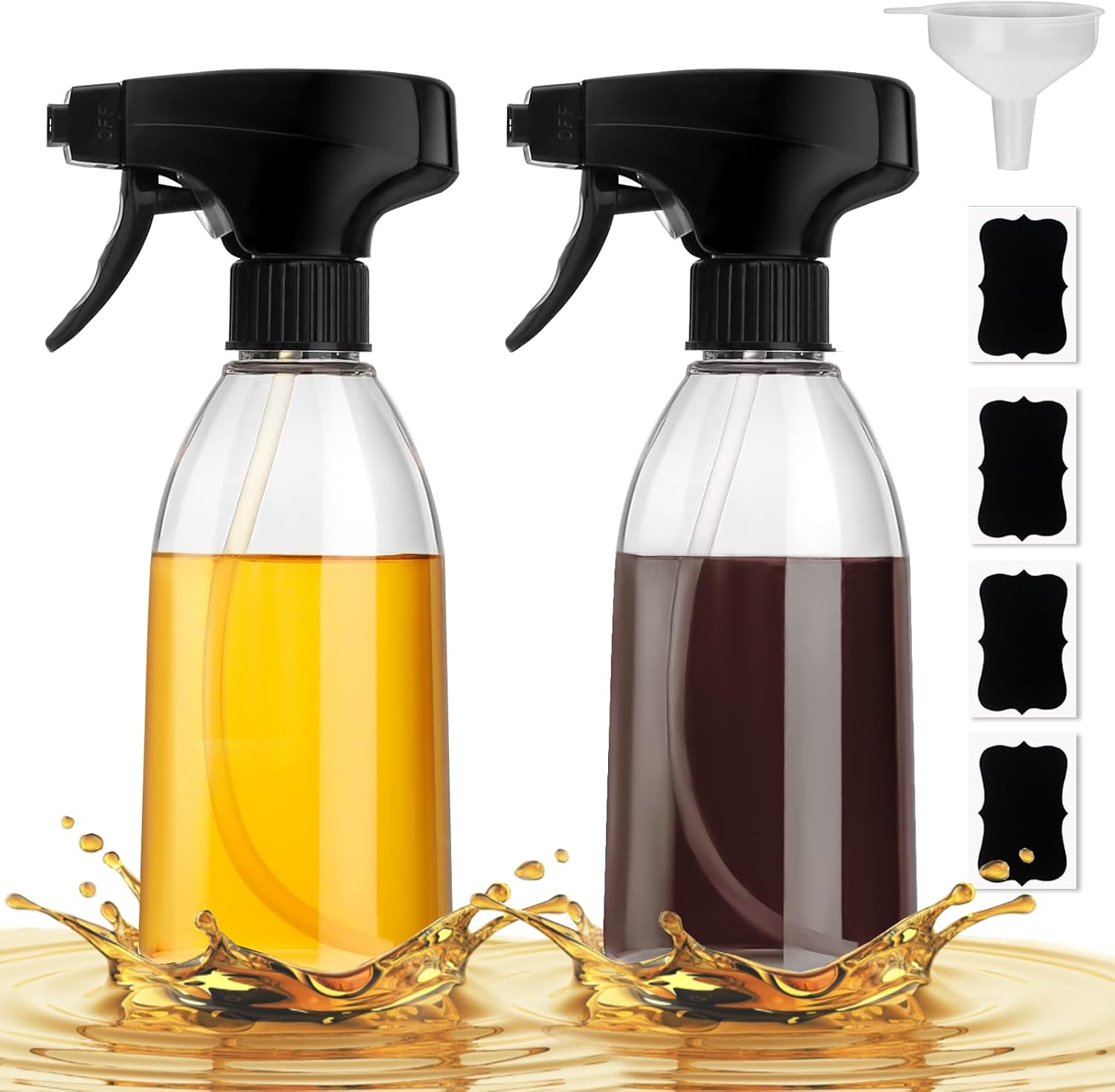 GMISUN Oil Sprayer for Cooking Air Fryer, 2 Pack Olive Oil