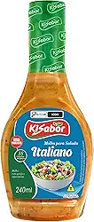 Molho para Salada, Sabor Italiano, Kisabor, 240 Gramas