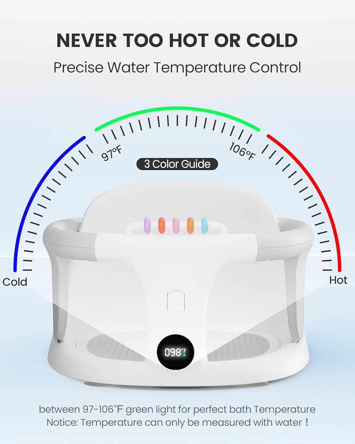 Baby Bath Seat for Babies Sitting Up Infant Bath Seat for Babies 6 Months & Up Baby Bath Chair Toddler Bath Seat 6-12 Months, Gray