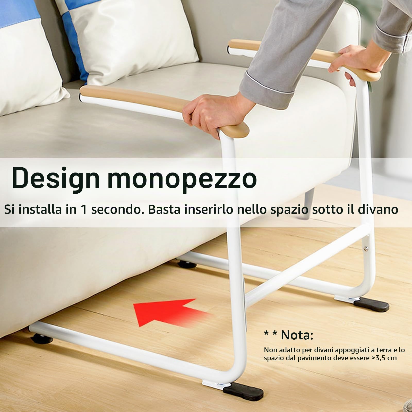 Ausilio Per Stare In Piedi, Divano Scala Sicurezza Anziani Maniglia Sostegno Sicurezza Mobilità Ausilio Per Stare Piedi Corrimano Divano Paziente Maniglia Ausiliaria 53cm * 65cm Capacità Carico 150kg