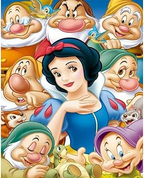 JYLMOOD Paint by Number for Adult Kits, DIY Cartoon Acrylic Oil Painting Kits for Adults Kids Beginners for Home Wall Decor Gifts 15.8x20 Inch No Frame