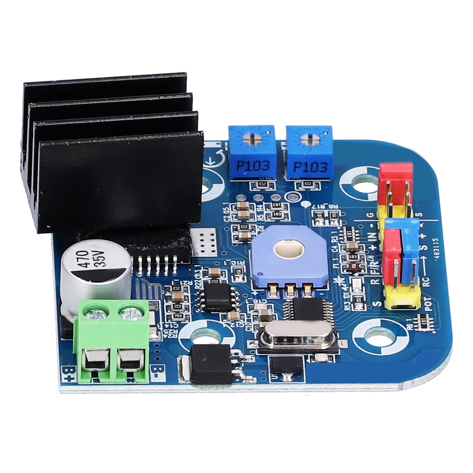 Servo Control Board Módulo de Controlador de Alta Potencia Motor de Torsión Grande Driver 12V - 24V
