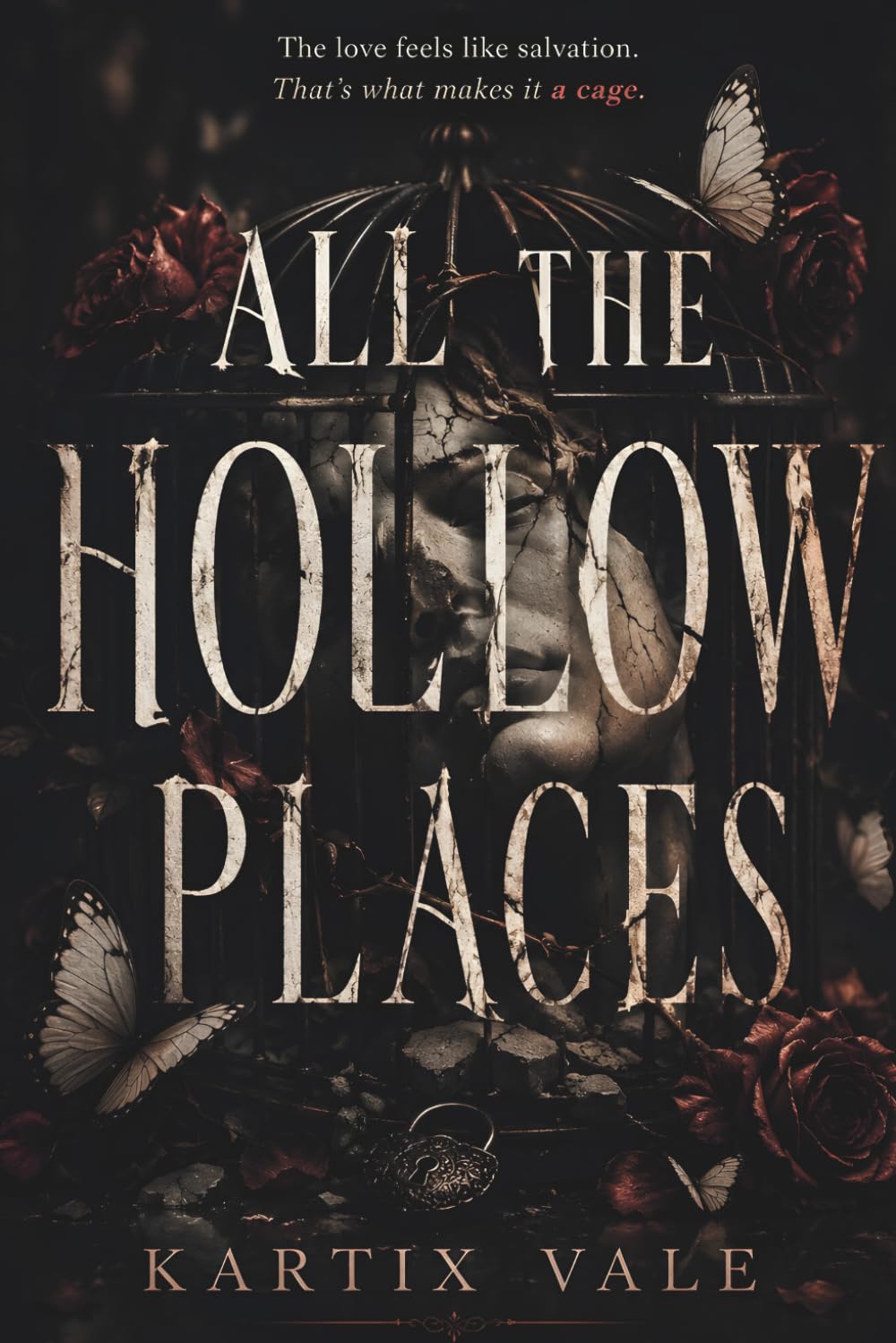 All the Hollow Places: A Dark Fantasy Romance of Curses, Gods, and Forbidden Love