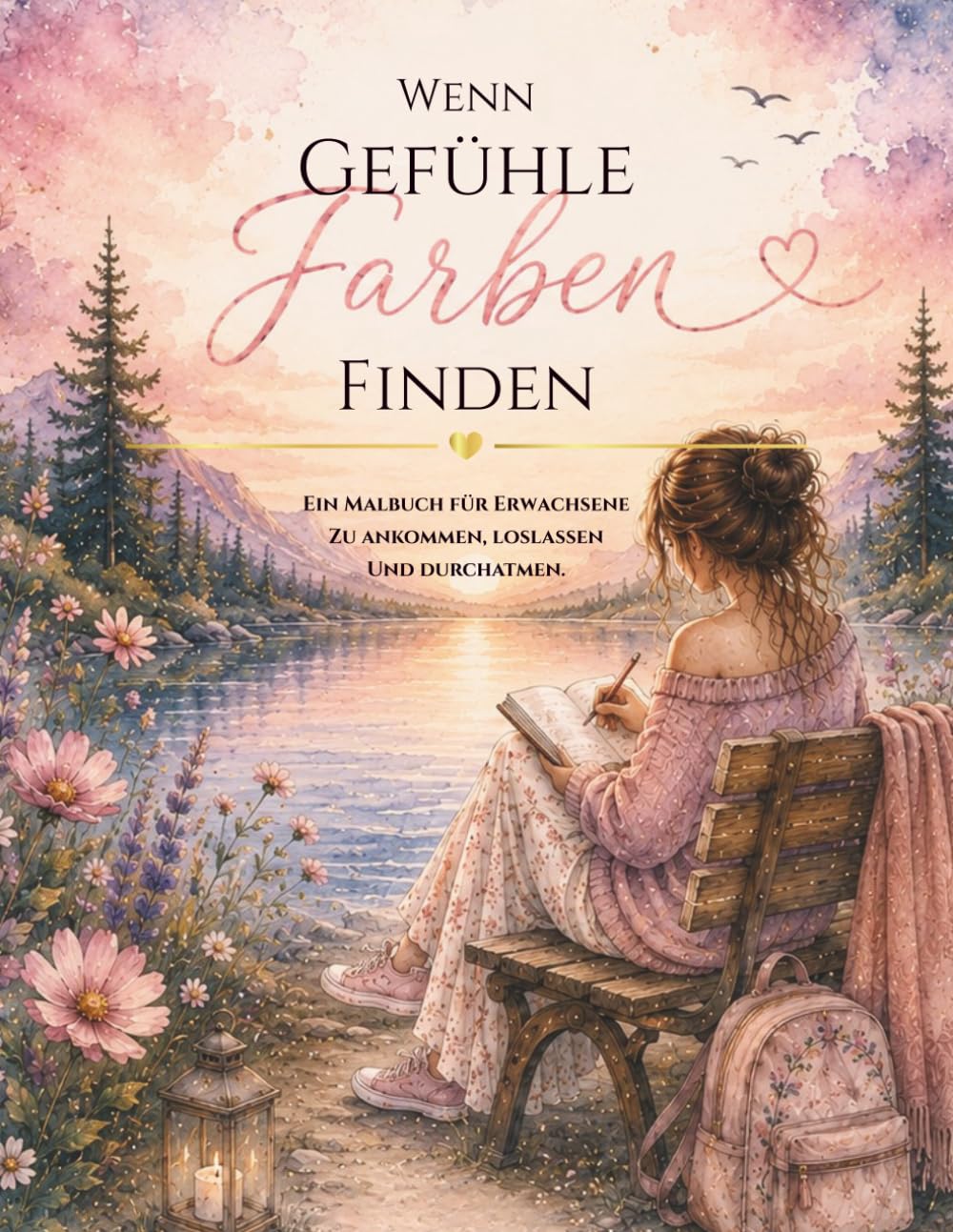 Wenn Gefühle Farben finden: Ein Malbuch für Erwachsene zum Ankommen, Loslassen und Durchatmen