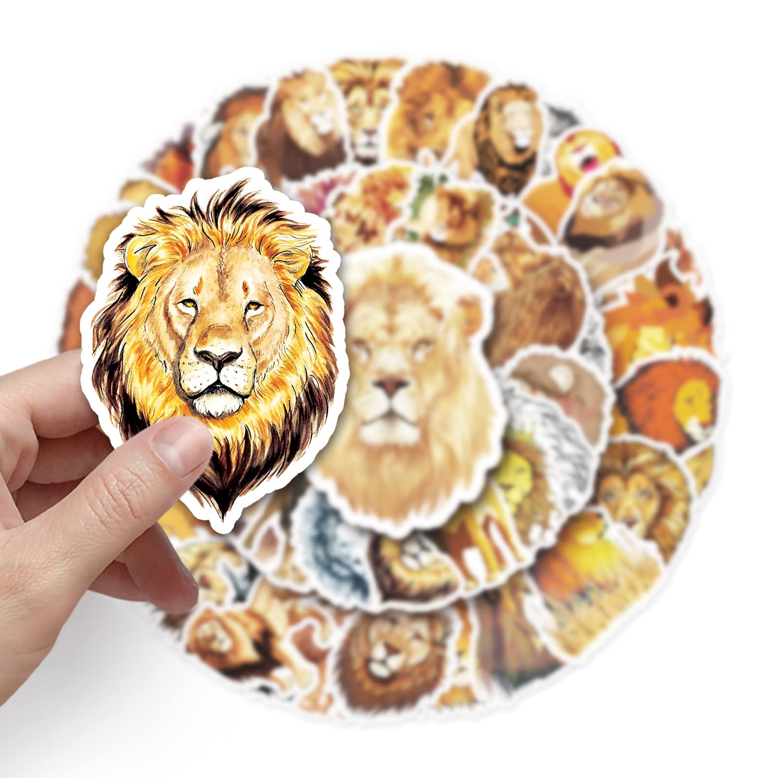 STICKER PACKS  CUTE – LOVE & LION