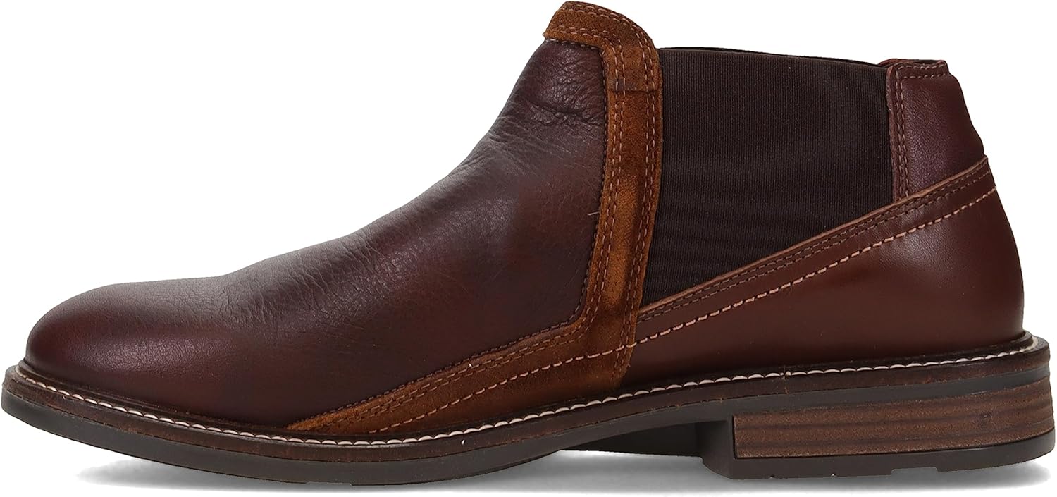 NAOT Men's Business Boot Soft Brown Lthr/Toffee/Seal Brown 12 M US