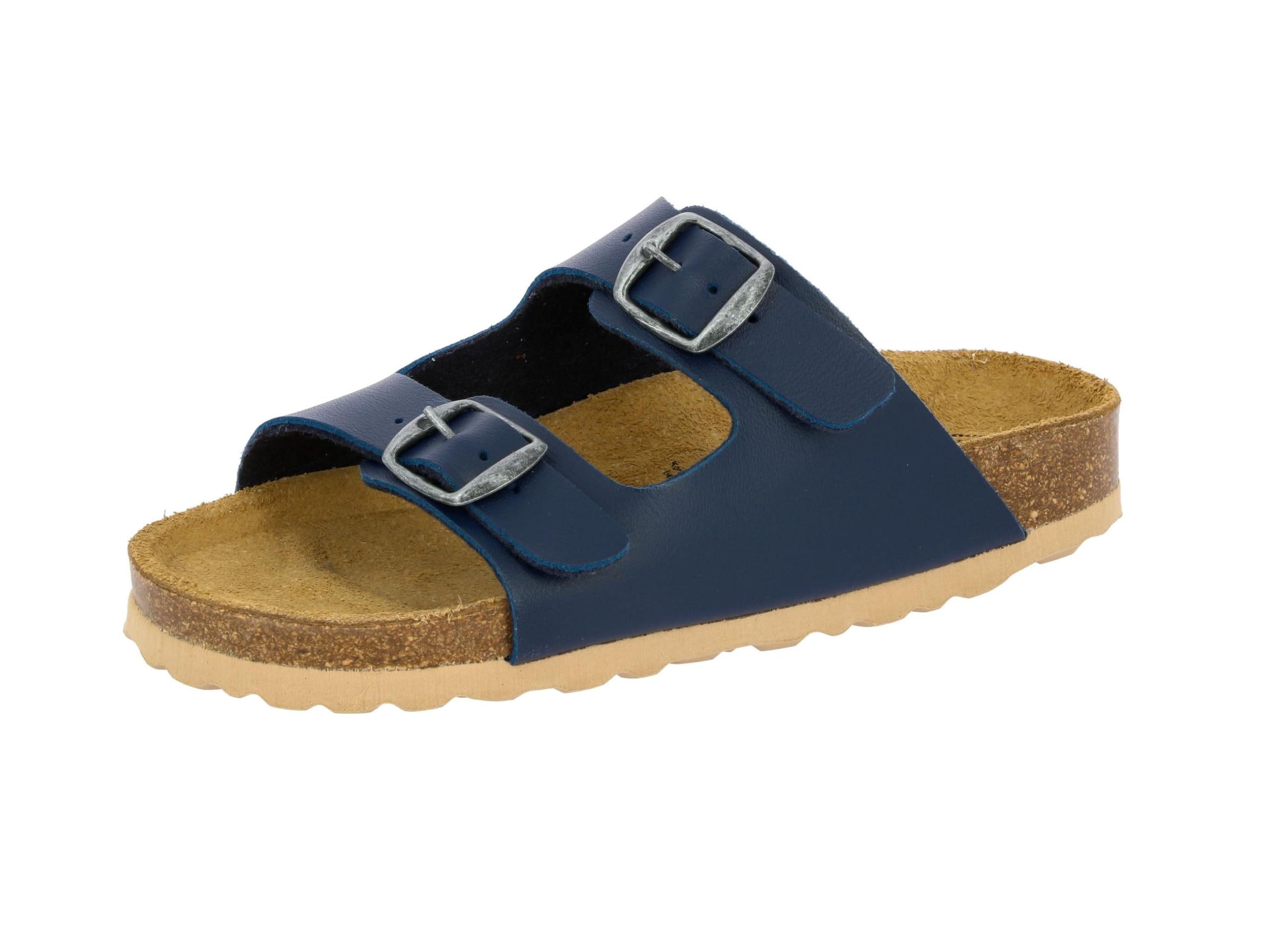 Lico Girl's Bioline Kids Mules, Blue Marine Marine, 12.5 UK Child