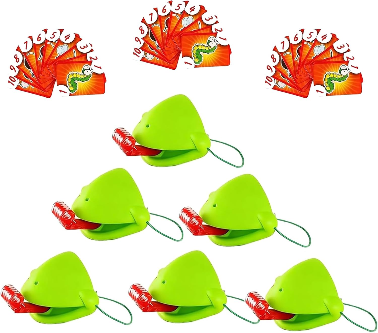 Tongue Shooting Game, Frog Tongue Game, with Blowing Air, Multiplayer Party Game